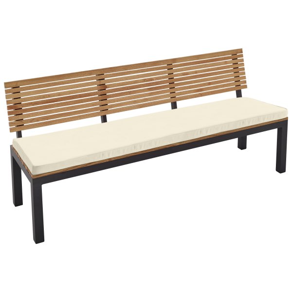 memo Auflage Sassa Gartenbank 146cm natur