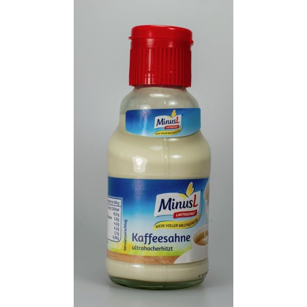 MinusL Kaffeesahne 10% 165ml
