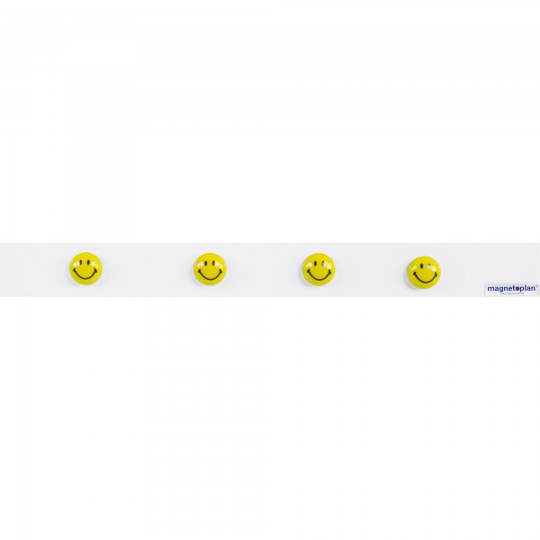 magnetoplan Magnet Smilies 20mm ge 8 St.
