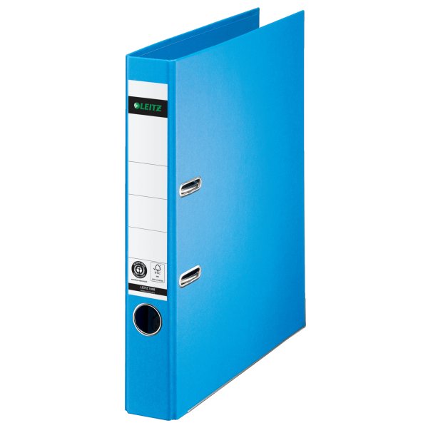 Leitz Ordner DIN A4 50mm Papier hellblau