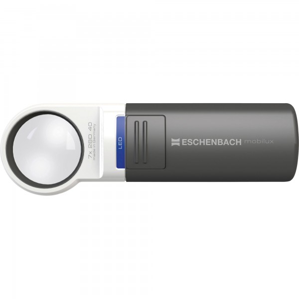 Eschenbach Handlupe 15117 LED Vergrößerungsfaktor 7x Ø35mm