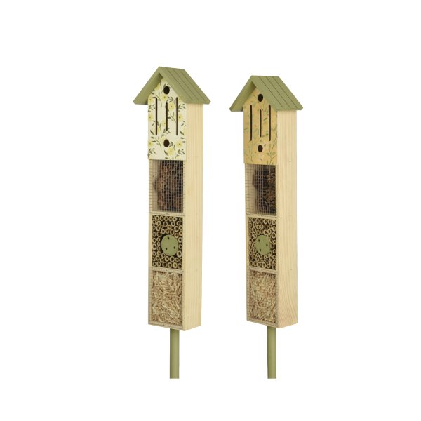 DECORIS Insektenhotel 14x9x90cm pinie