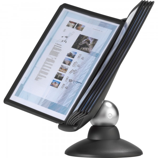 DURABLE Sichttafelständer SHERPA motion 10 558701 DIN A4 schwarz