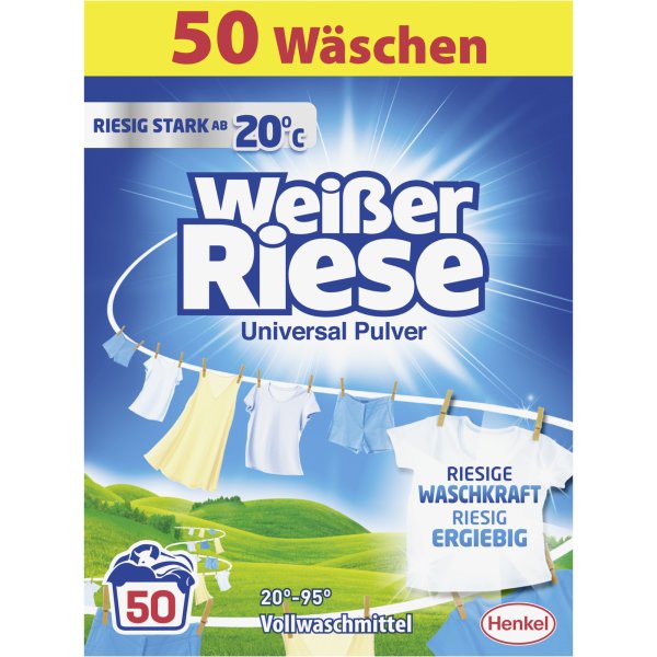 Weißer Riese Waschmittel Universal 2,5kg