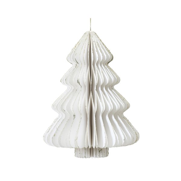 Everlands Weihnachtsbaum Papier 40x30cm ws