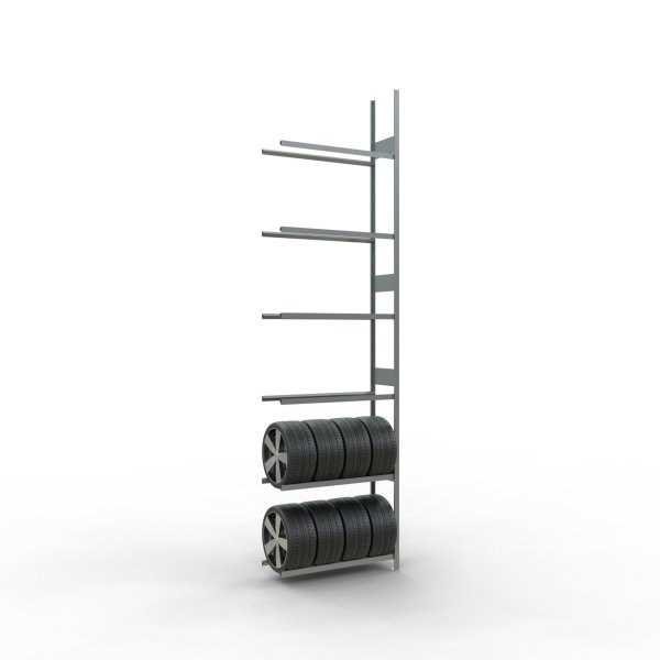 Schulte Anbau-Reifenregal 450x120x40cm