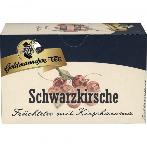 Goldmännchen Tee 4482 Schwarzkirsche 20 St./Pack.