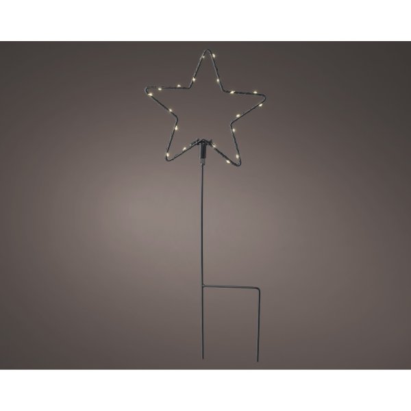 Lumineo Stabbeleuchtung LED 0,5x15x15cm sw