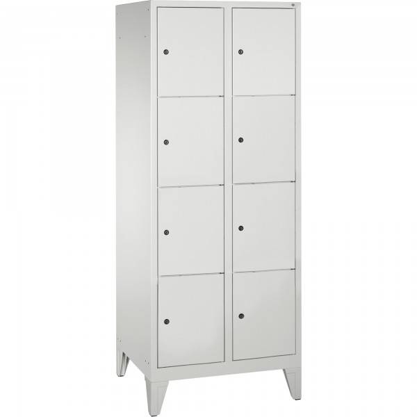 C+P Fächerschrank 8010224S10009 Füße 8Fächer B810mm lgr/lgr