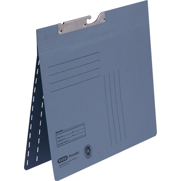 ELBA Pendelhefter 100420895 Zweifalz A4 320g bl