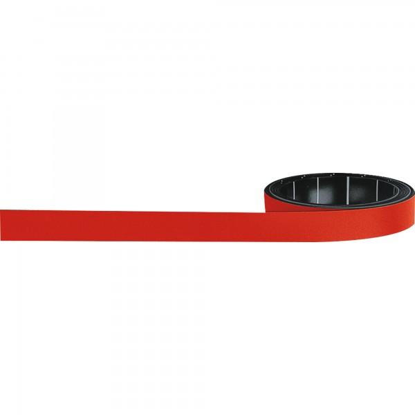 magnetoplan Magnetband 1261006 1mx10mm rot