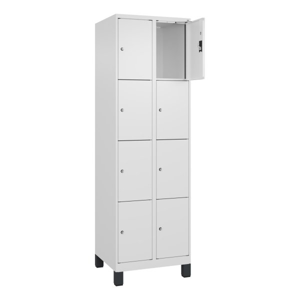 C+P Spind Evolo PLUS Füße 8Fä 1950x600x500 vws/vws