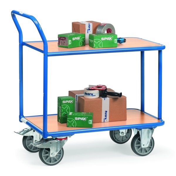 fetra Tischwagen 2Böden 850x500mm