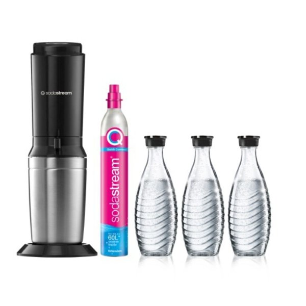 sodastream Wassersprudler CRYSTAL3.0 +3Fl.+Zylinder