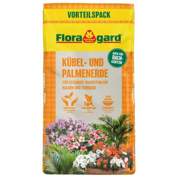 Floragard Blumenerde Kübel & Palmen 50l