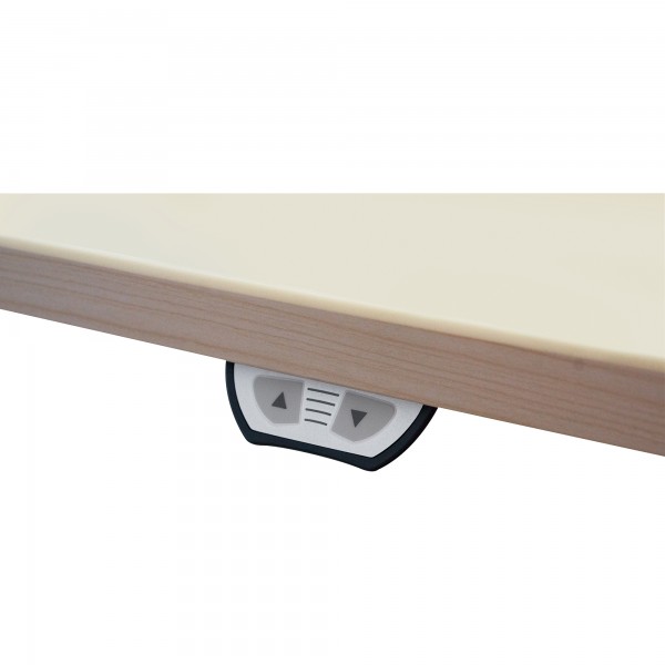 Geramöbel Elektro-Hubtisch S-08F1608-WS 160x80x65-125cm ws/si