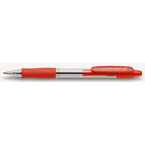 PILOT Kugelschreiber SUPER GRIP M 2030002 0,4mm rot