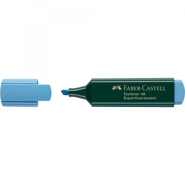 Faber-Castell Textmarker TEXTLINER 48 154851 1-5mm blau