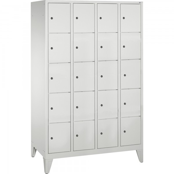 C+P Fächerschrank 8010405S10000 Füße 20Fächer B1190mm lgr/lgr