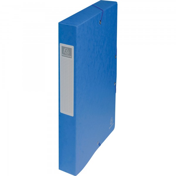 Exacompta Heftbox Exabox 50402E DIN A4 40mm Karton blau