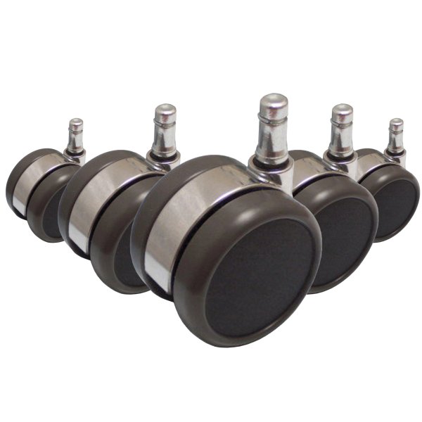 hjh OFFICE Stuhlrolle ROLO LUX Hartboden 11x65mm 5St.
