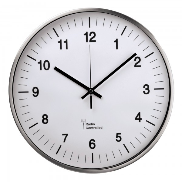 Hama Funkuhr AG-340 00186388 silber