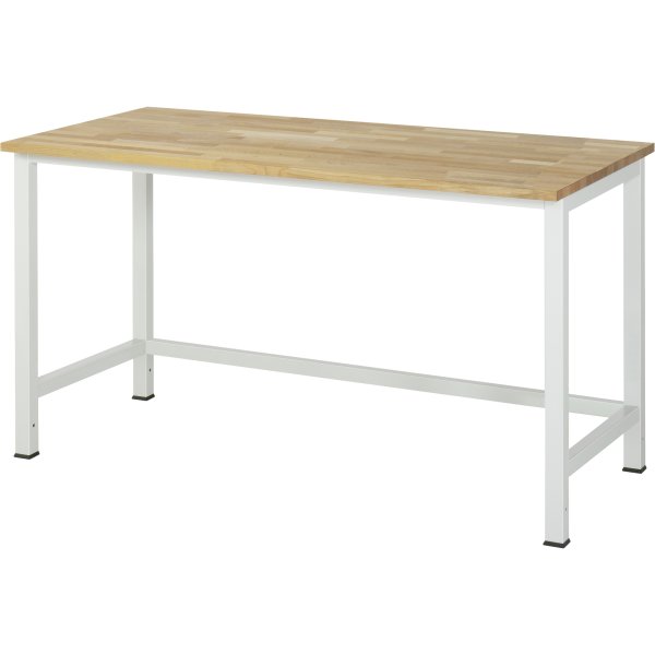 RAU Werktisch 1500x800x825mm B-Platte-25mm l.gr