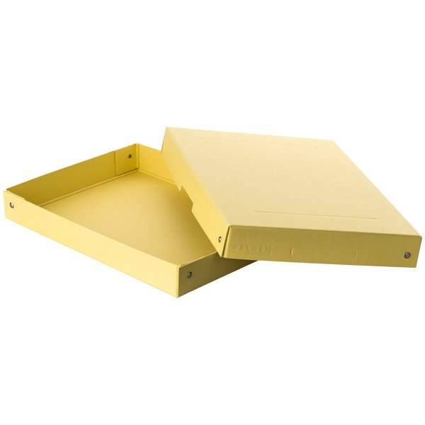 Falken Aufbewahrungsbox PURE Box Pastell A4 40mm ge