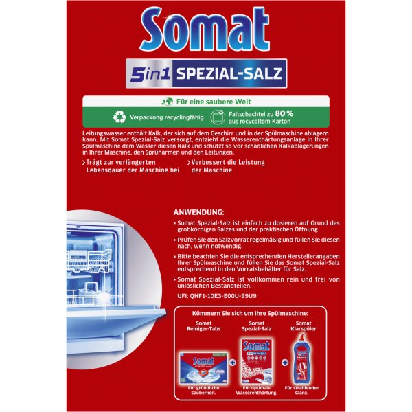 Somat Spezialsalz für Spülmaschinen 1,2kg