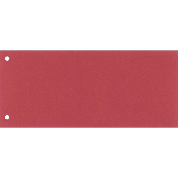 Trennstreifen 24x10,5cm rot 100St