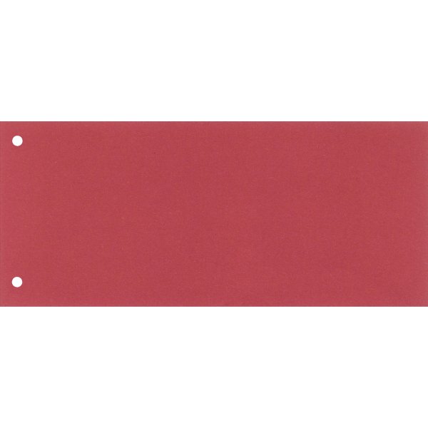 Trennstreifen 10,5x24cm rot 100 St./Pack.