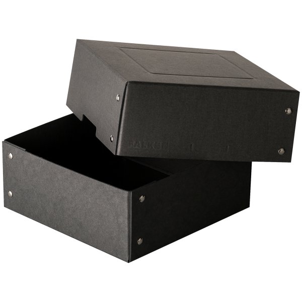 Falken Aufbewahrungsbox PURE Box Black 200x200x85mm sw