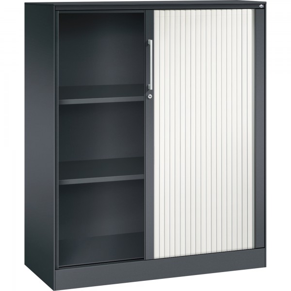 C+P Aktenschrank 3OH 1310x1000x435mm sgr/rws