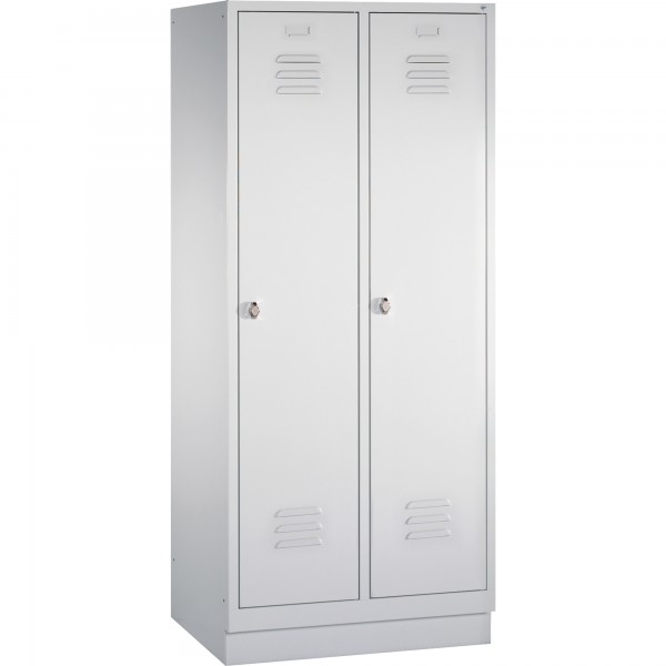 C+P Umkleidespind 802022S10010 Sockel 2Abteile B810mm lgr/lgr