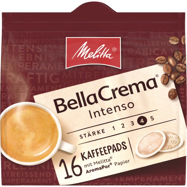 Melitta Kaffeepads BellaCrema Intenso 16St