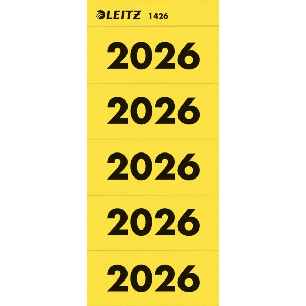 Leitz Jahresschild 2026 sk ge 100St