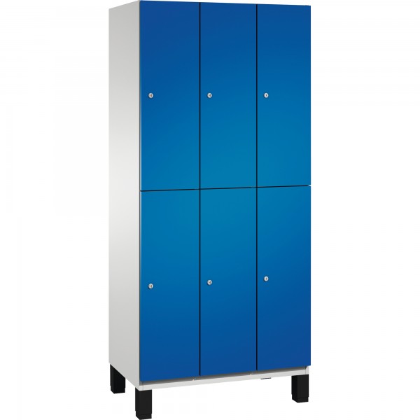 C+P Doppelstockspind 4510130S10013 Füße 6Fächer B900mm lgr/ebl