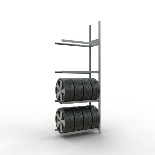 Schulte Anbau-Reifenregal 275x100x40cm
