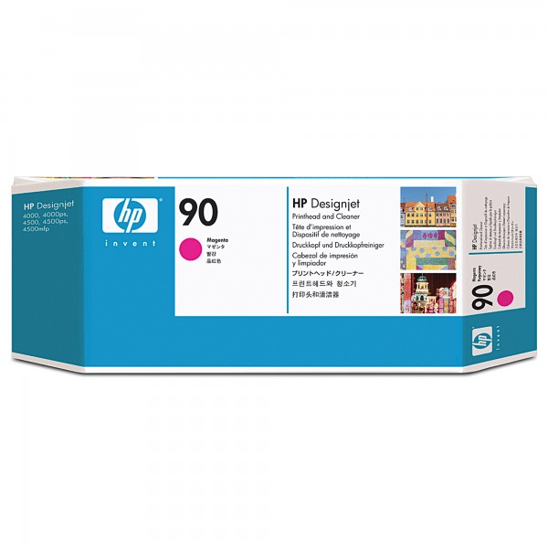 HP Druckkopf C5056A 90 +Reiniger magenta