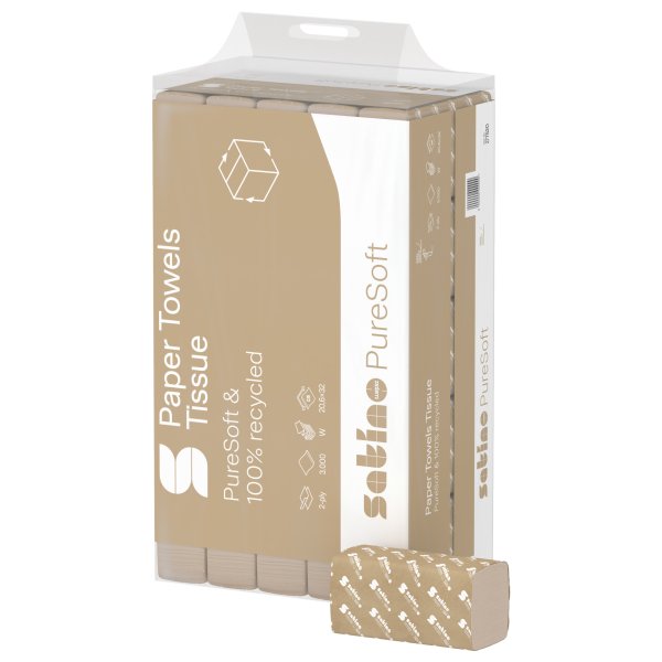 Satino Papierhandtuch PureSoft 2lg 25x120Bl