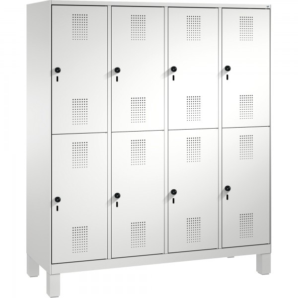 C+P Doppelstockspind 4931042S10032 Füße 8Fächer B1600mm lgr/lgr