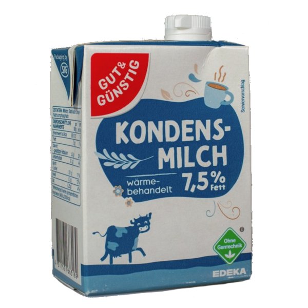 GUT & GÜNSTIG Kondensmilch 7,5Prozent 340g