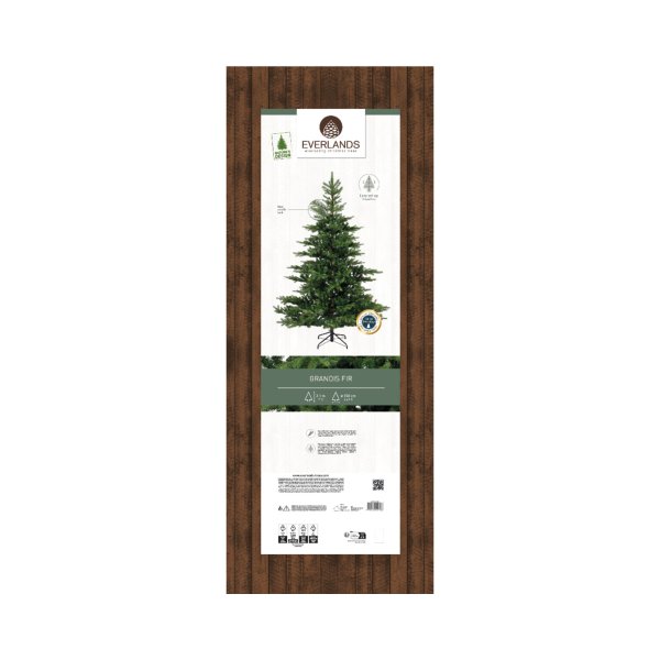 Everlands Weihnachtsbaum Grandis Tanne 150x210cm