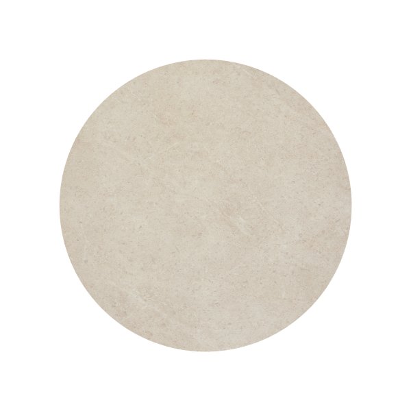 FEROS Tischplatte HPL rund 70cm sand