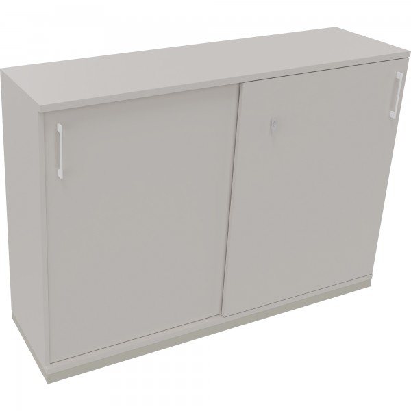 Schiebetüren-Schrank 3OH B1600xT442xH1133mm si/l.gr