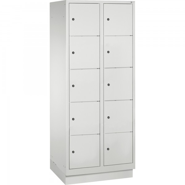 C+P Fächerschrank 8020225S10001 Sockel 10Fächer B810mm lgr/lgr