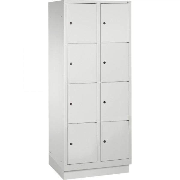 C+P Fächerschrank 8020224S10000 Sockel 8Fächer B810mm lgr/lgr