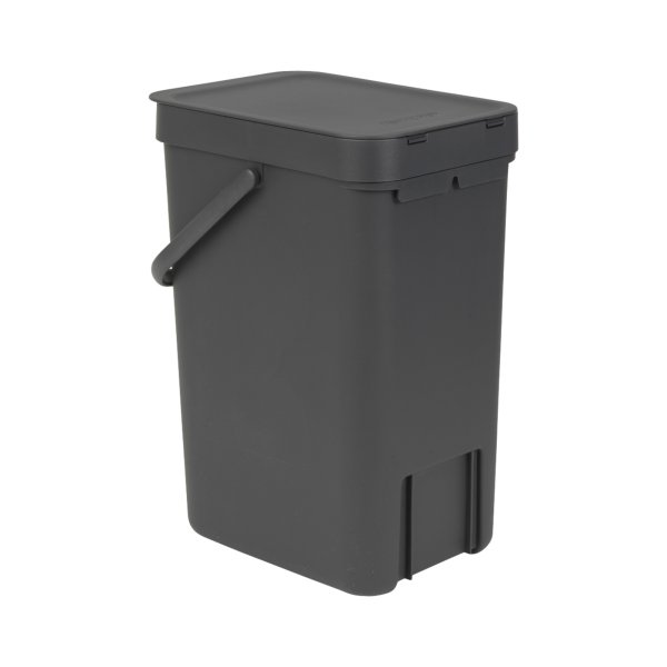 Brabantia Sort&Go Abfallbehälter 12L gr