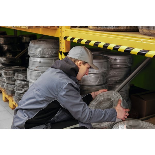 DURABLE Eckschutzprofil C25R 1m ge/sw