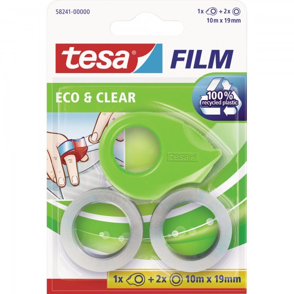 tesa Handabroller-Set gn +Klebefilm